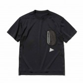 and wander-polyester seamless T - Black