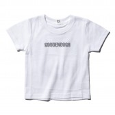 GOODENOUGH-PRINT TEE - LOGO1 (KIDS) - White-A