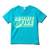 GOODENOUGH-PRINT TEE - LOGO2 (KIDS) - Turquoise