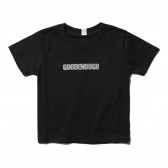 GOODENOUGH-PRINT TEE - LOGO1 (KIDS) - Black-A