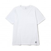 BEDWIN-S:S V-NECK POCKET T 「ZIENTARA」 - White