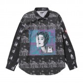 C.E : CAV EMPT-MANIFESTO BIG SHIRT - Black