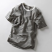 CURLY-BRUSH BORDER SS TEE
