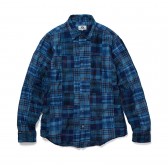 GOODENOUGH-PATCHWORK SHIRTS - Blue