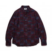 GOODENOUGH-PATCHWORK SHIRTS - Red