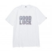 GOODENOUGH-PRINT TEE - GOOD LUCK - White