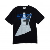 GOODENOUGH-PRINT TEE - GUITER2 - Black : Blue