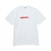 GOODENOUGH-PRINT TEE - MOTION - White : Red