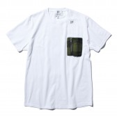HABANOS-MILITARY POCKET S:SL Tee - White