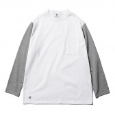 HABANOS-SILKET B-B L:SL Tee - White