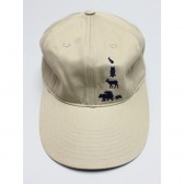 MOUNTAIN RESEARCH-Animal Cap - 動物刺繍 - Beige