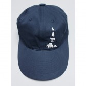MOUNTAIN RESEARCH-Animal Cap - 動物刺繍 - Navy