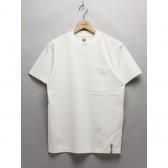 MOUNTAIN RESEARCH-Pocket Tee Plain - White