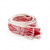 NAISSANCE-TAPE BELT - RED