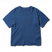 Porter Classic-HIGH NECK T-SHIRT - Blue