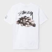 STUSSY-Dead Roses - White