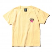 STUSSY-Kids Cali Rose Tee - Pale Yellow