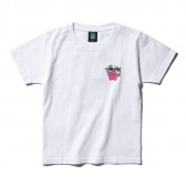 STUSSY-Kids Cali Rose Tee - White