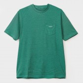 STUSSY-Mini Stripe S:SL Crew - Green