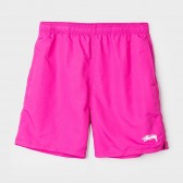 STUSSY-Stock Elastic Waist Short II - Rasberry