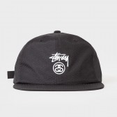 STUSSY-Stock Lock Honeycomb Strapback - Black