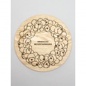 Anarcho Cups 034 - Wood Lid (for Bowl) - Beige
