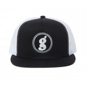 GOODENOUGH-MESH CAP - LOGO2 - Black : White