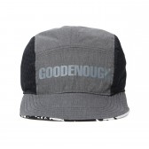 GOODENOUGH-REVERSIBLE JET CAP - Black : Charcoal