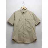 MOUNTAIN RESEARCH-QD Shirt S:S - 速乾 - Beige