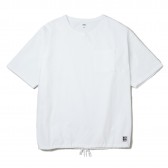 BEDWIN-S:S C-NECK BIG POCKET T 「JACK」 - White