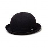 DELUXE-BOWLER MESH HAT - Black