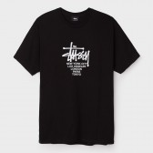 STUSSY-Big Cities Tee - Black