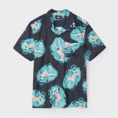 STUSSY-Harumi Shirt - Black