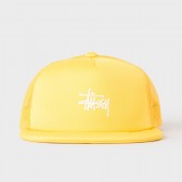 STUSSY-Puff Print Stock Trucker - Yellow