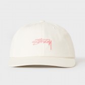 STUSSY-Smooth Stock Low Cap - Cream
