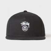 STUSSY-Stock Lock SU17 Snapback - Black