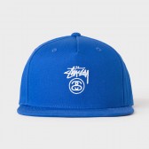 STUSSY-Stock Lock SU17 Snapback - Blue