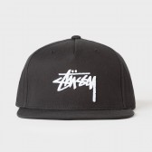 STUSSY-Stock SU17 Snapback - Black