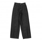 NEON SIGN-WIDE DENIM SLACKS RIGID - Indigo Rigid