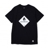 BEDWIN-S:S PRINT TEE 「HOOPER」 - Black