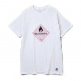 BEDWIN-S:S PRINT TEE 「HOOPER」 - White
