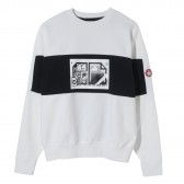 C.E : CAV EMPT-MD DOCUMENT CREW NECK - White