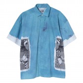 C.E : CAV EMPT-MD SECURITY SHORT SLEEVE SHIRT - Blue
