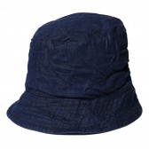 ENGINEERED GARMENTS-Bucket Hat - 11oz Cone Denim - Indigo