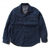 ENGINEERED GARMENTS-CPO Shirt - 11oz Cone Denim - Indigo