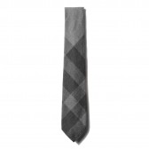 ENGINEERED GARMENTS-Neck Tie - Big Plaid - Grey