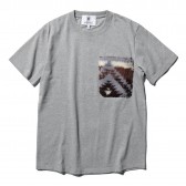 HABANOS-BOA-POCKET S:SL Tee - Gray