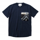 HABANOS-BOA-POCKET S:SL Tee - Navy