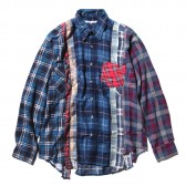 Rebuild by Needles - 7 Cuts Flannel Shirt