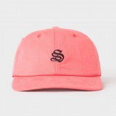 STUSSY-Bio Washed Cotton Low Cap - Red